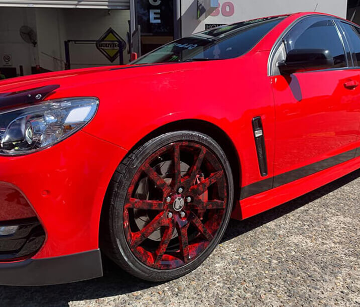 Hydro dipping rims - Sydney car customisation services