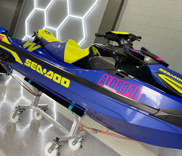 Jet ski marine respray services Sydney