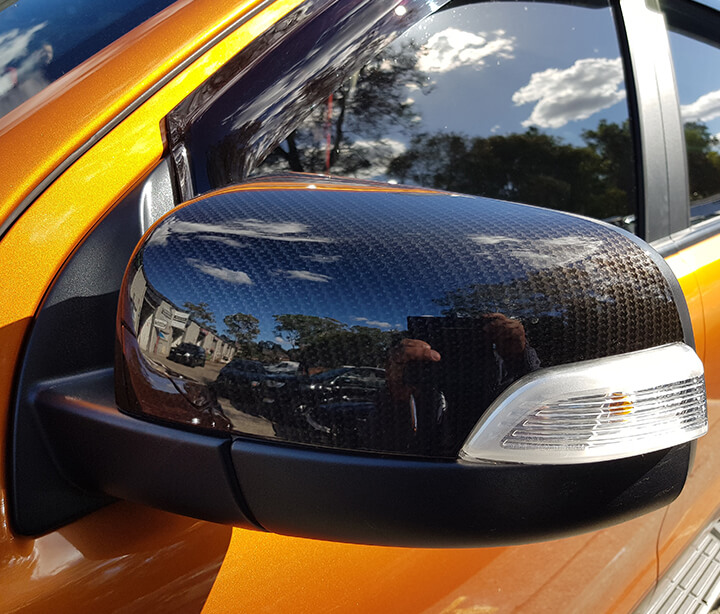 Ford Ranger hydro dipping on side mirror