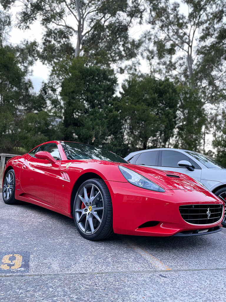 Ferrari Red Side