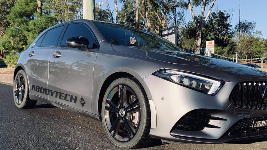 Branded Bodytech Automotive grey Mercedes