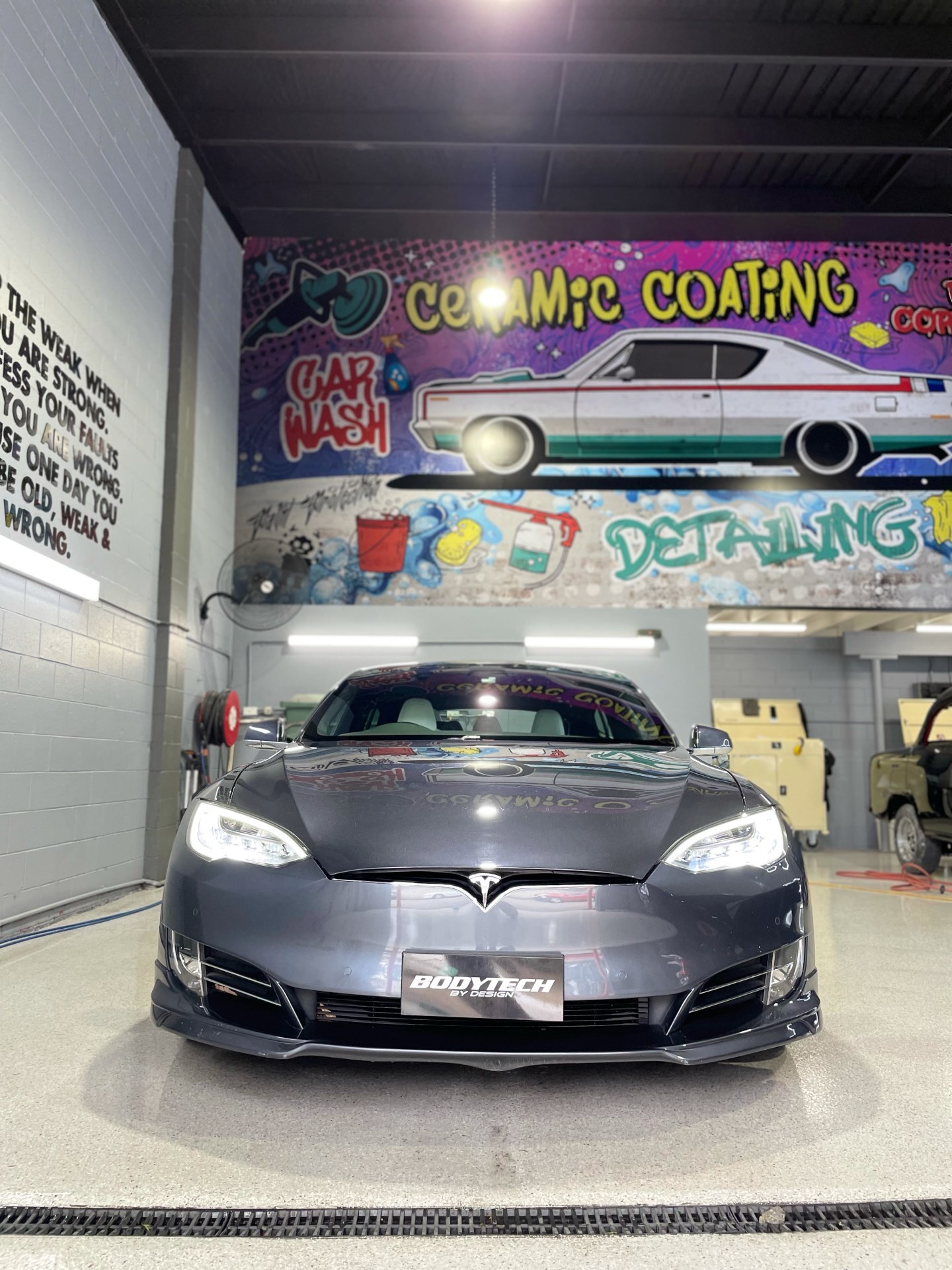 Tesla smash repairs & painting Sydney
