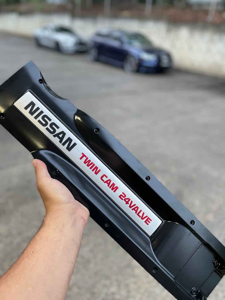 Nissan Twin Cam Valve powder coating Sydney