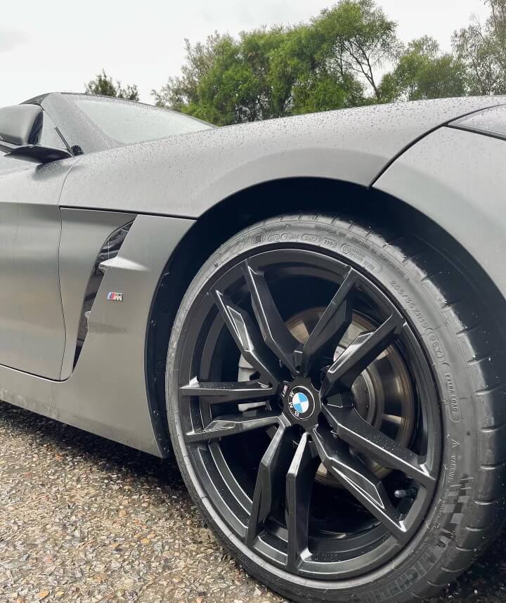 BMW wheel close up
