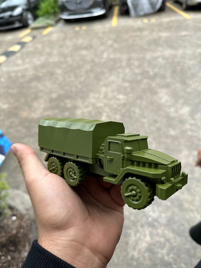 Green Toy Vehicle